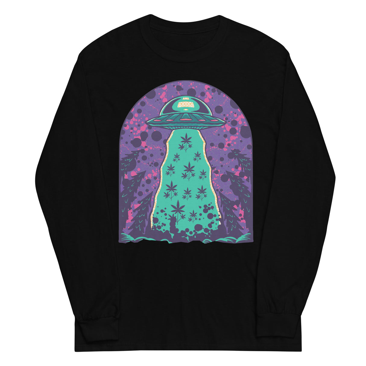 Alien Cropping Long Sleeve Shirt