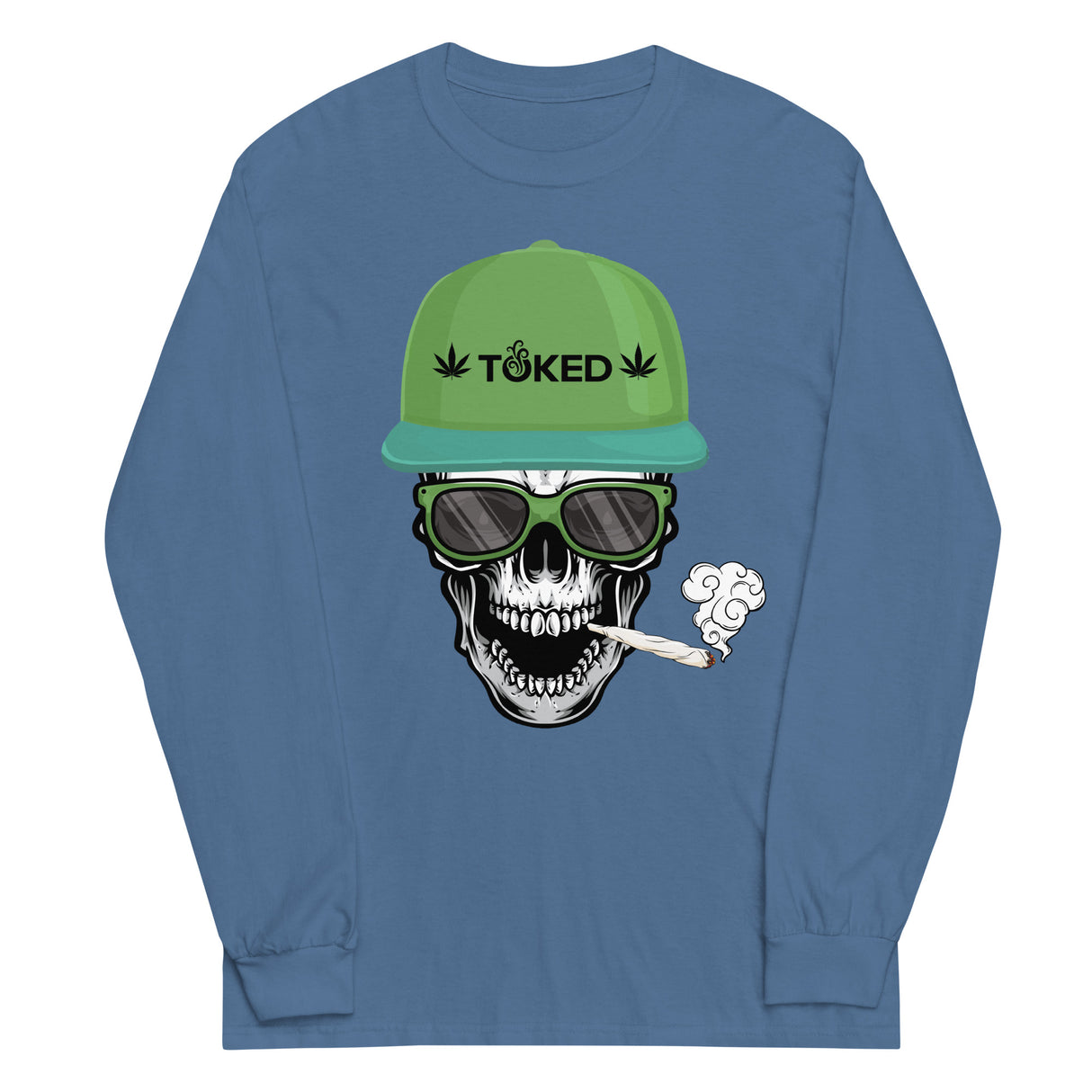 Skeleton Stoned TOKED Long Sleeve Shirt