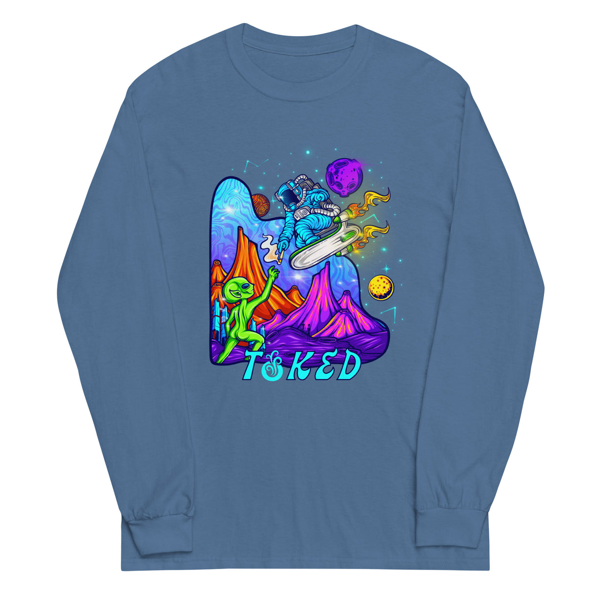 TOKED World Alien Share Long Sleeve Shirt