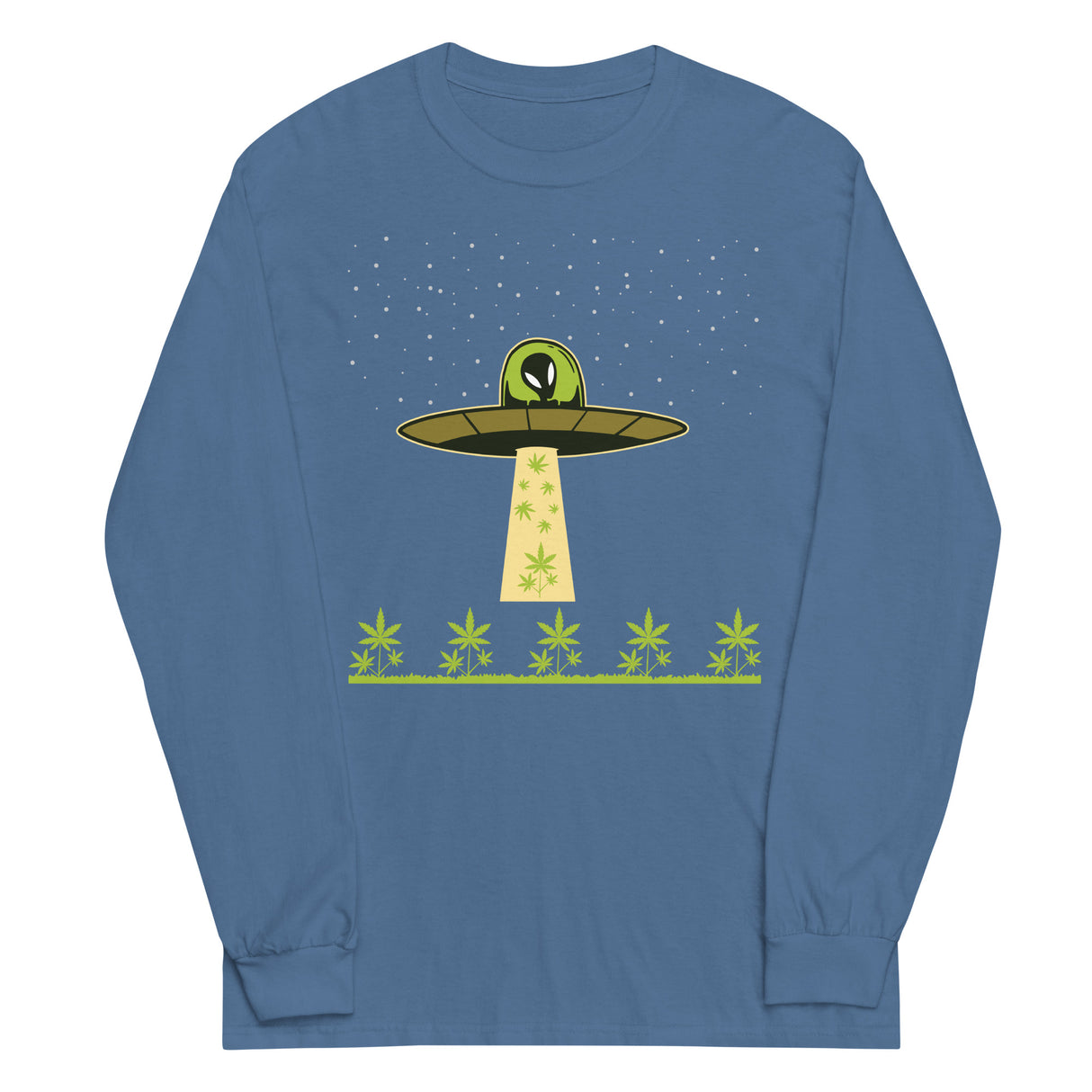Alien Cropping Long Sleeve Shirt