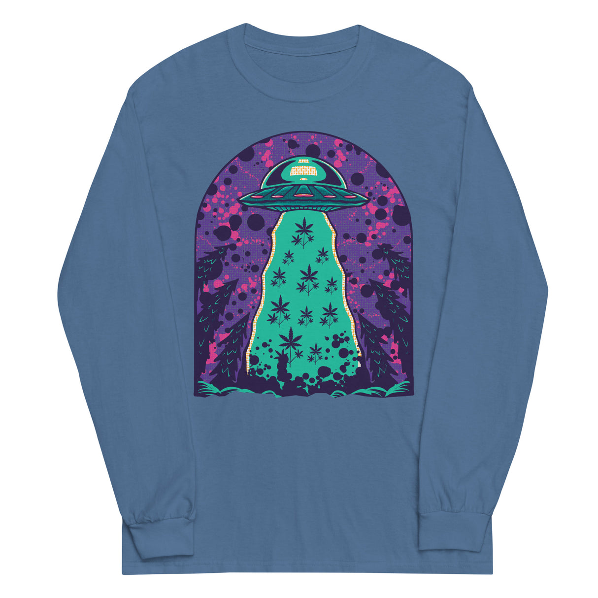 Alien Cropping Long Sleeve Shirt
