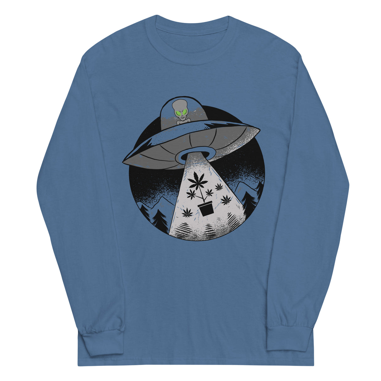 Alien Cropping Long Sleeve Shirt