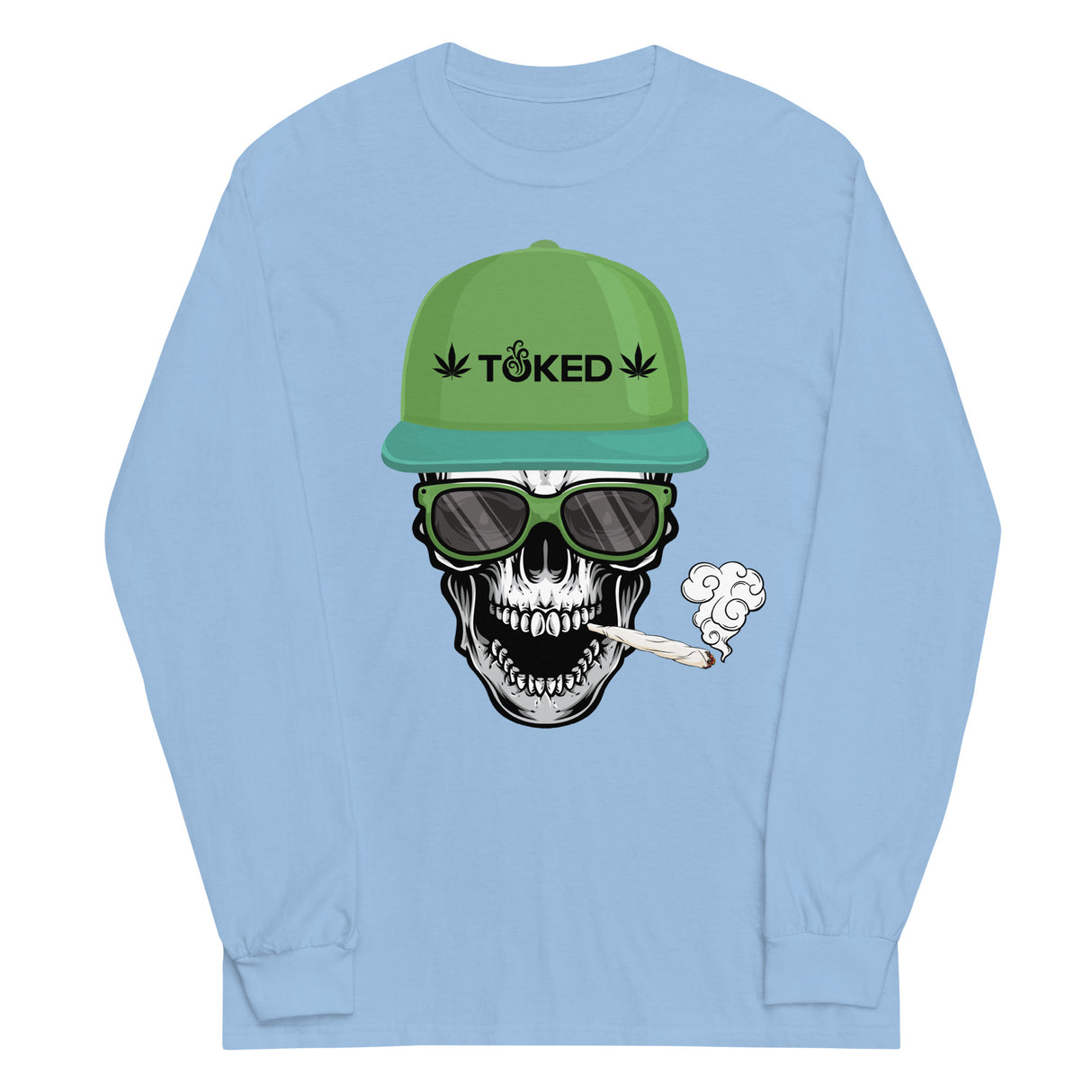 Skeleton Stoned TOKED Long Sleeve Shirt