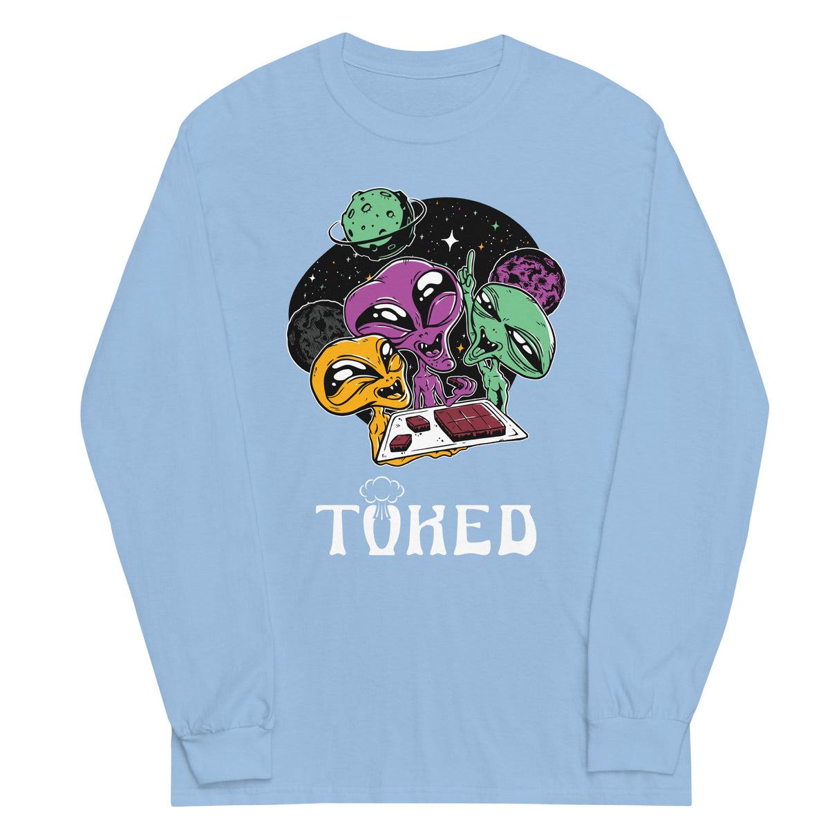 TOKED World Alien Baked Party Long Sleeve Shirt