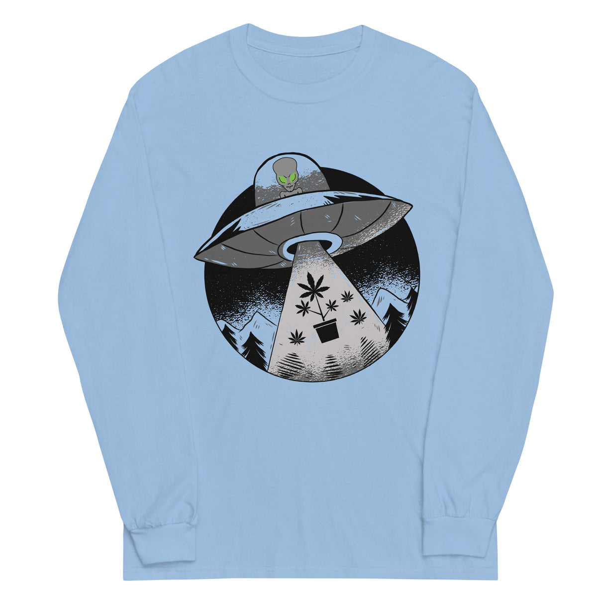 Alien Cropping Long Sleeve Shirt