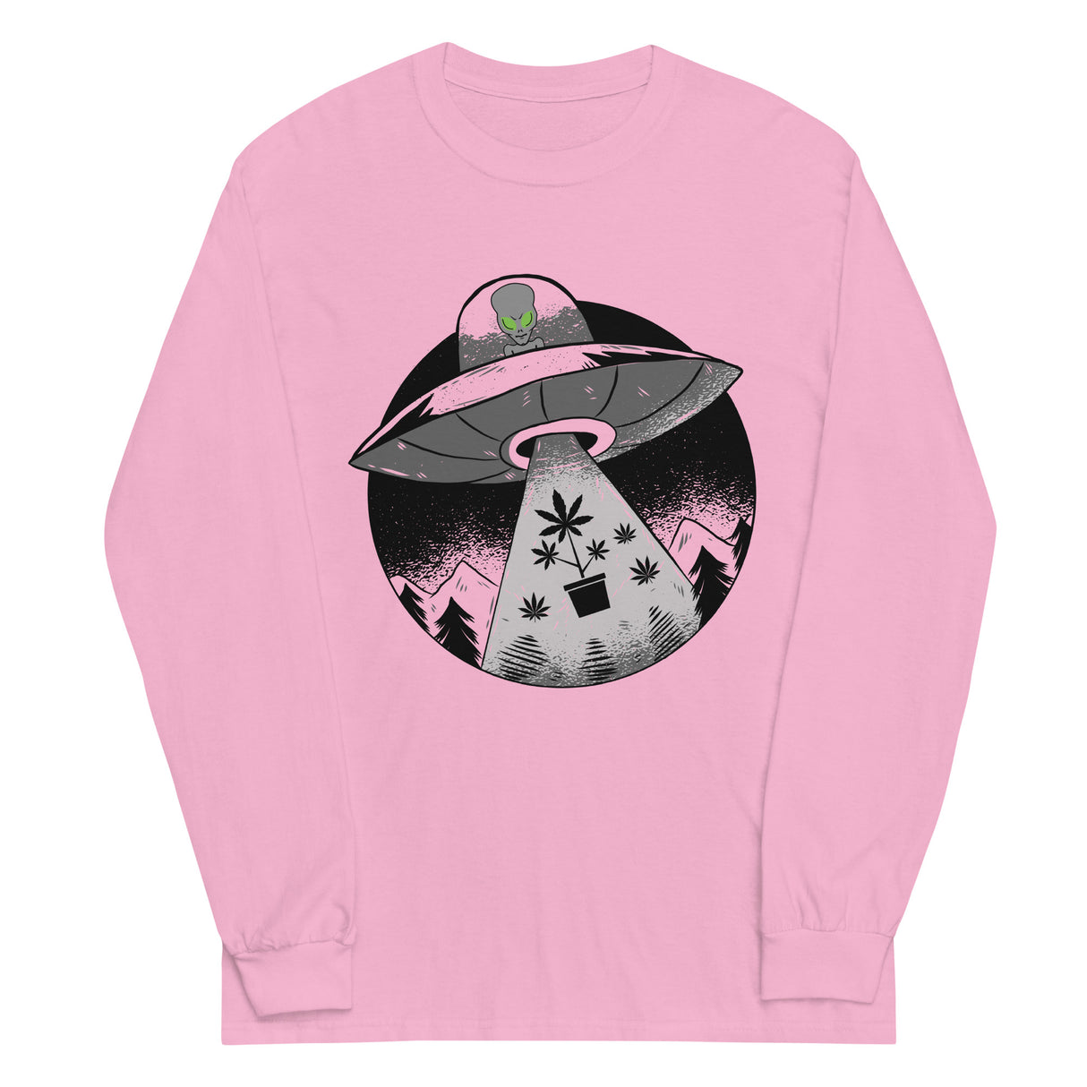 Alien Cropping Long Sleeve Shirt