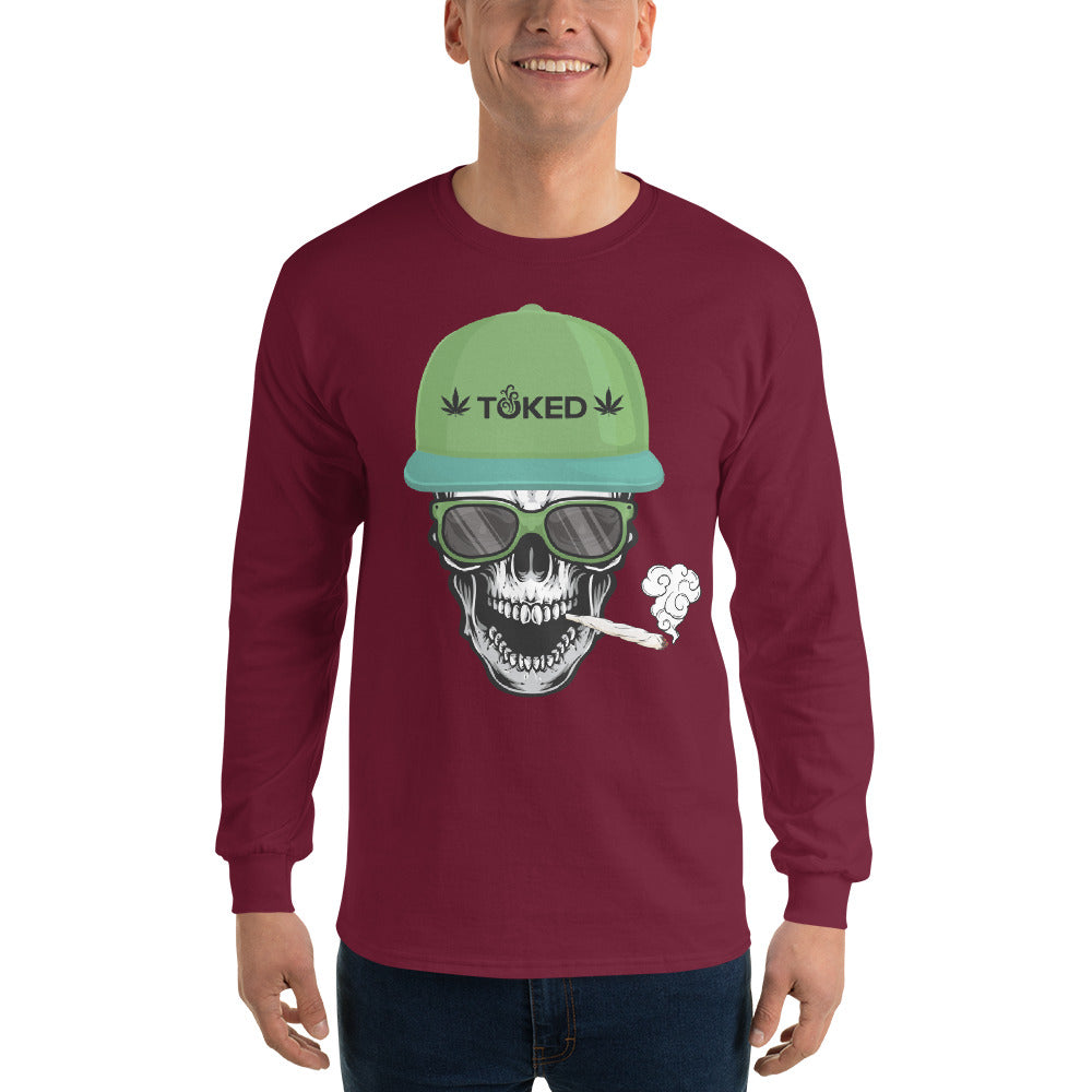 Skeleton Stoned TOKED Long Sleeve Shirt