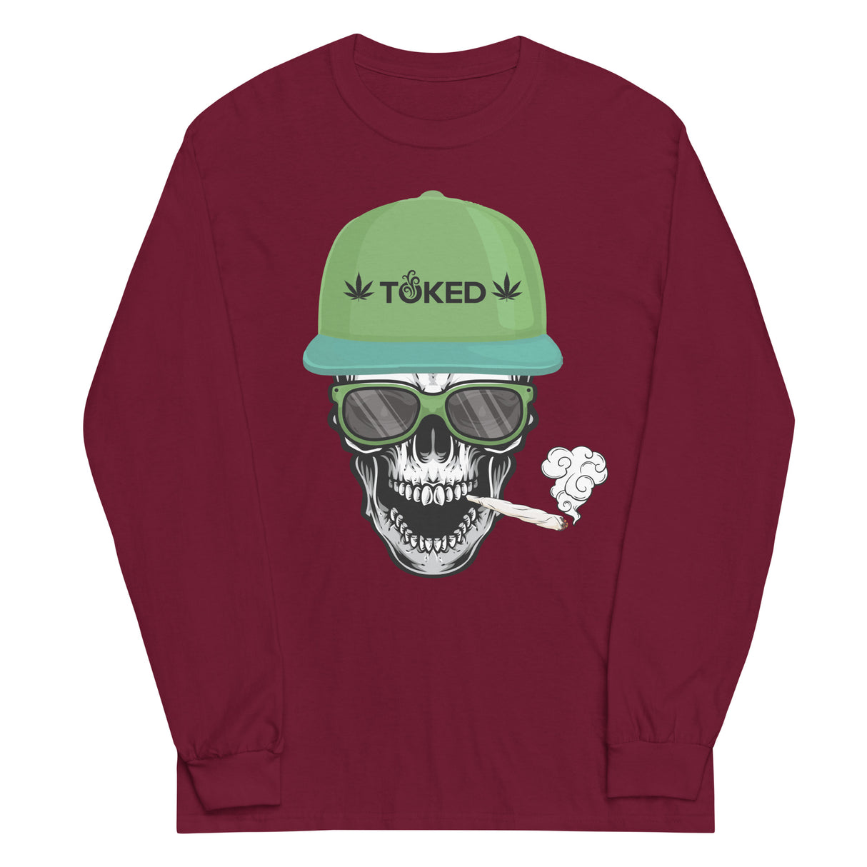 Skeleton Stoned TOKED Long Sleeve Shirt