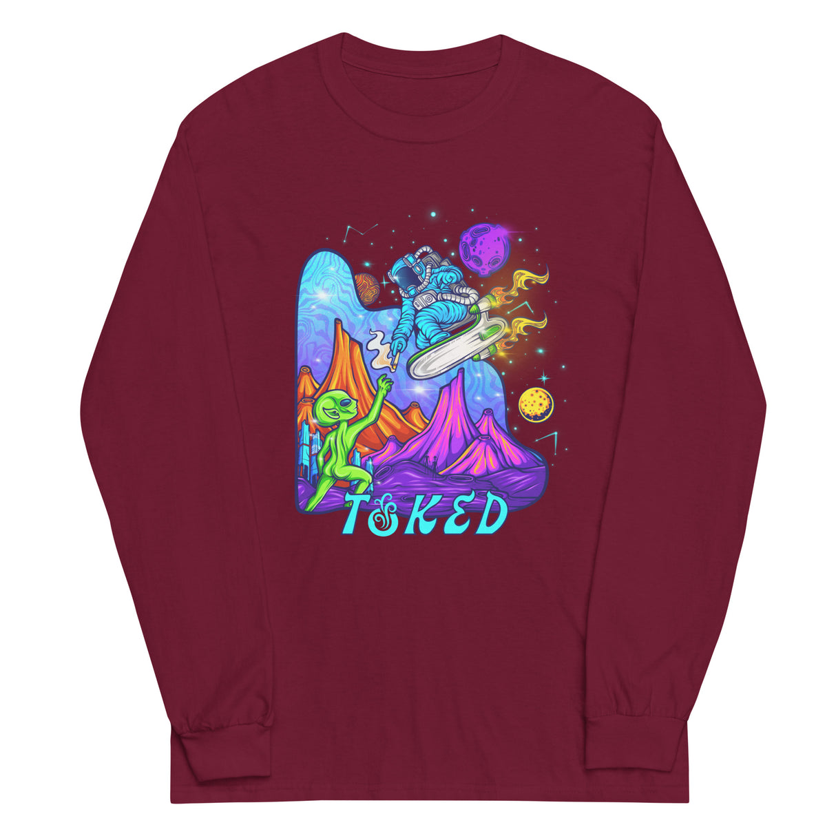 TOKED World Alien Share Long Sleeve Shirt
