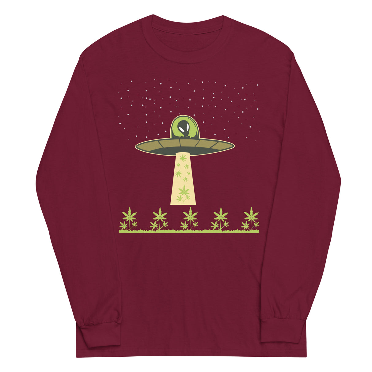 Alien Cropping Long Sleeve Shirt