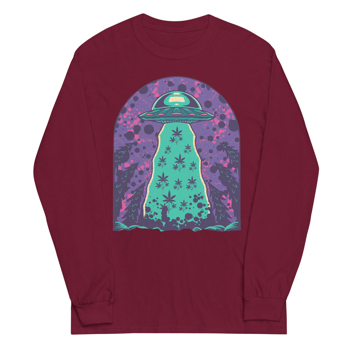Alien Cropping Long Sleeve Shirt
