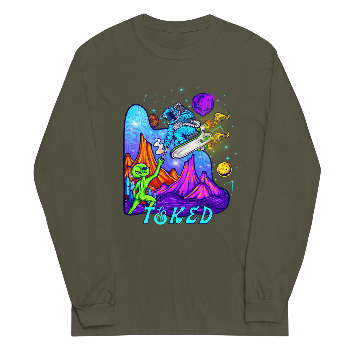 TOKED World Alien Share Long Sleeve Shirt