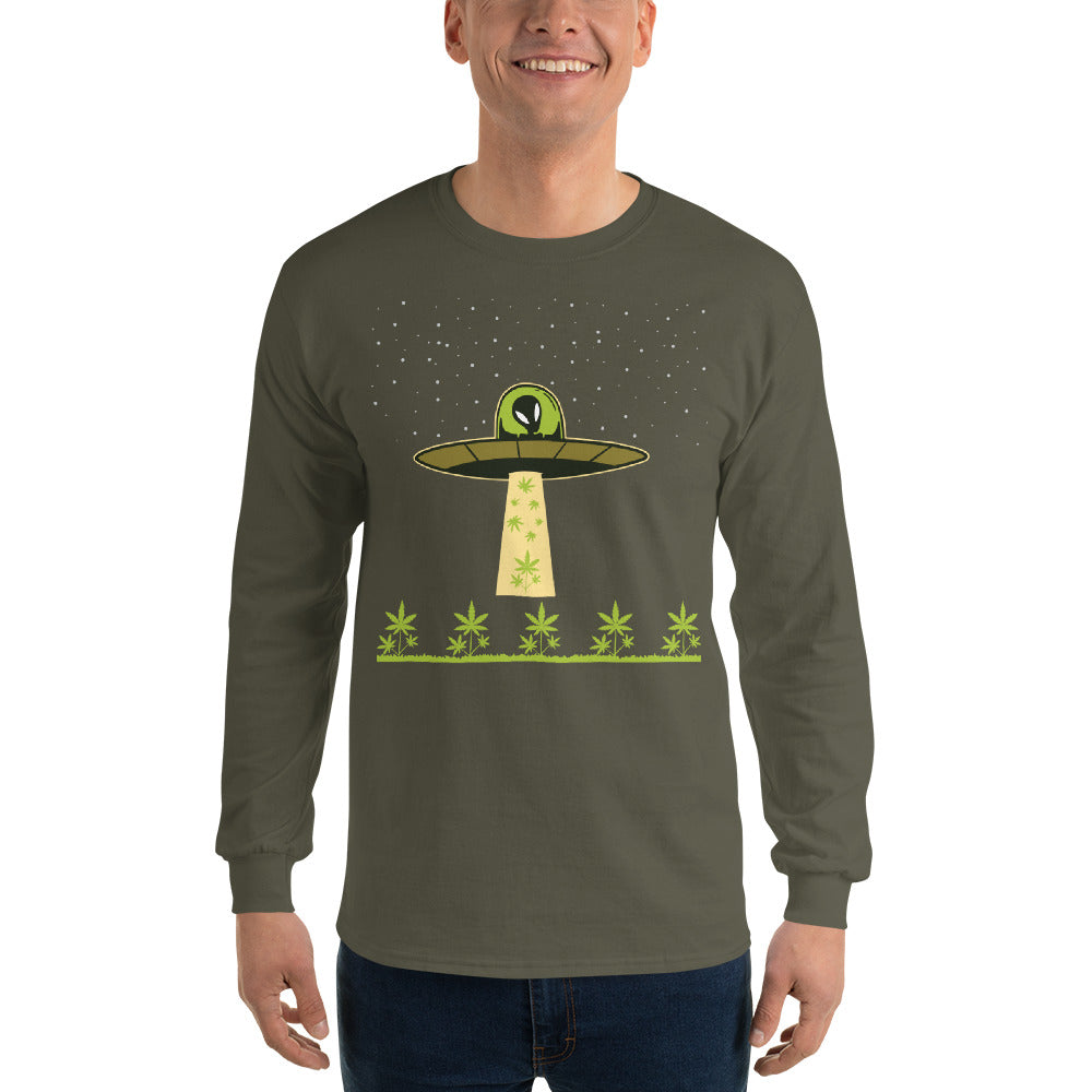 Alien Cropping Long Sleeve Shirt
