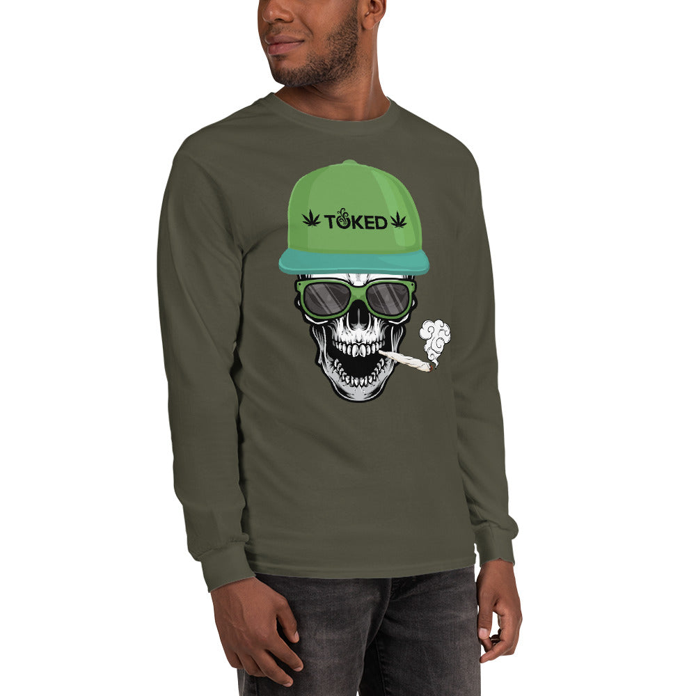 Skeleton Stoned TOKED Long Sleeve Shirt