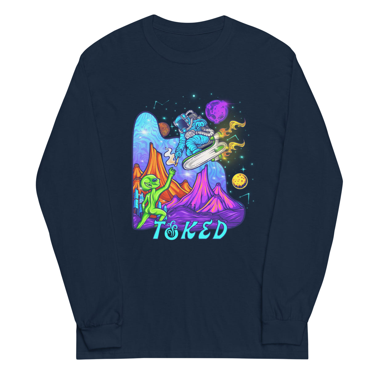 TOKED World Alien Share Long Sleeve Shirt