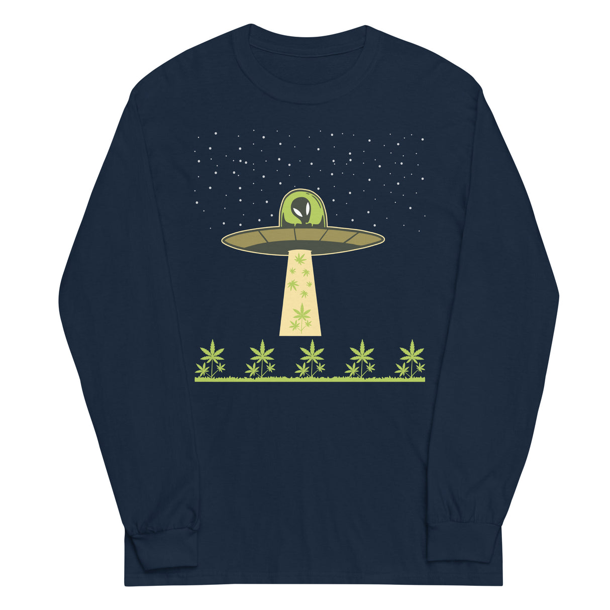Alien Cropping Long Sleeve Shirt