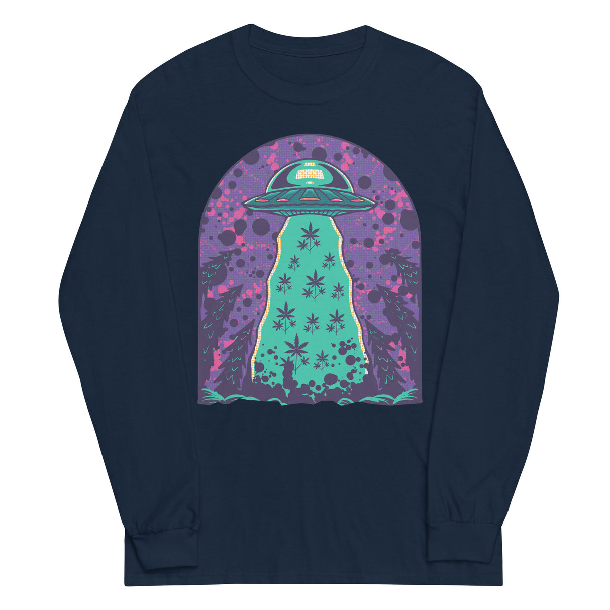 Alien Cropping Long Sleeve Shirt