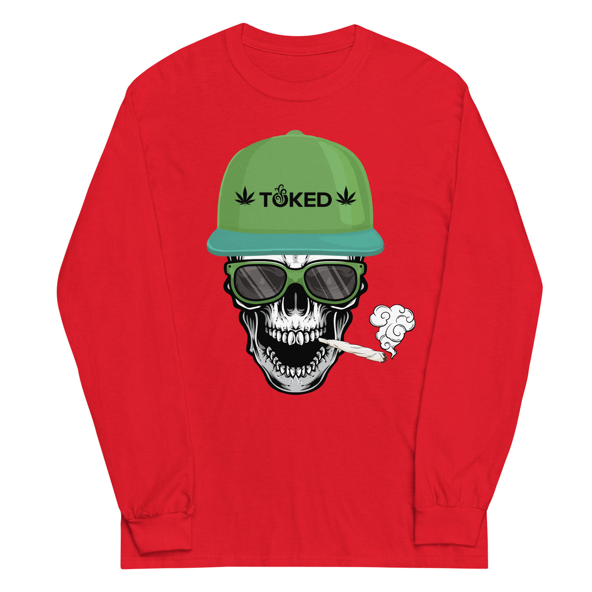Skeleton Stoned TOKED Long Sleeve Shirt