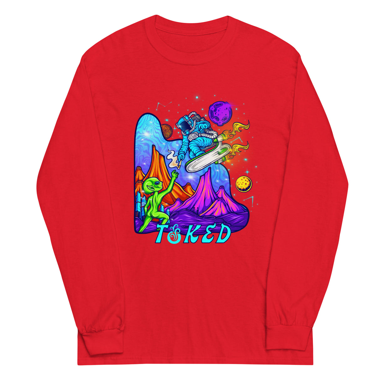 TOKED World Alien Share Long Sleeve Shirt