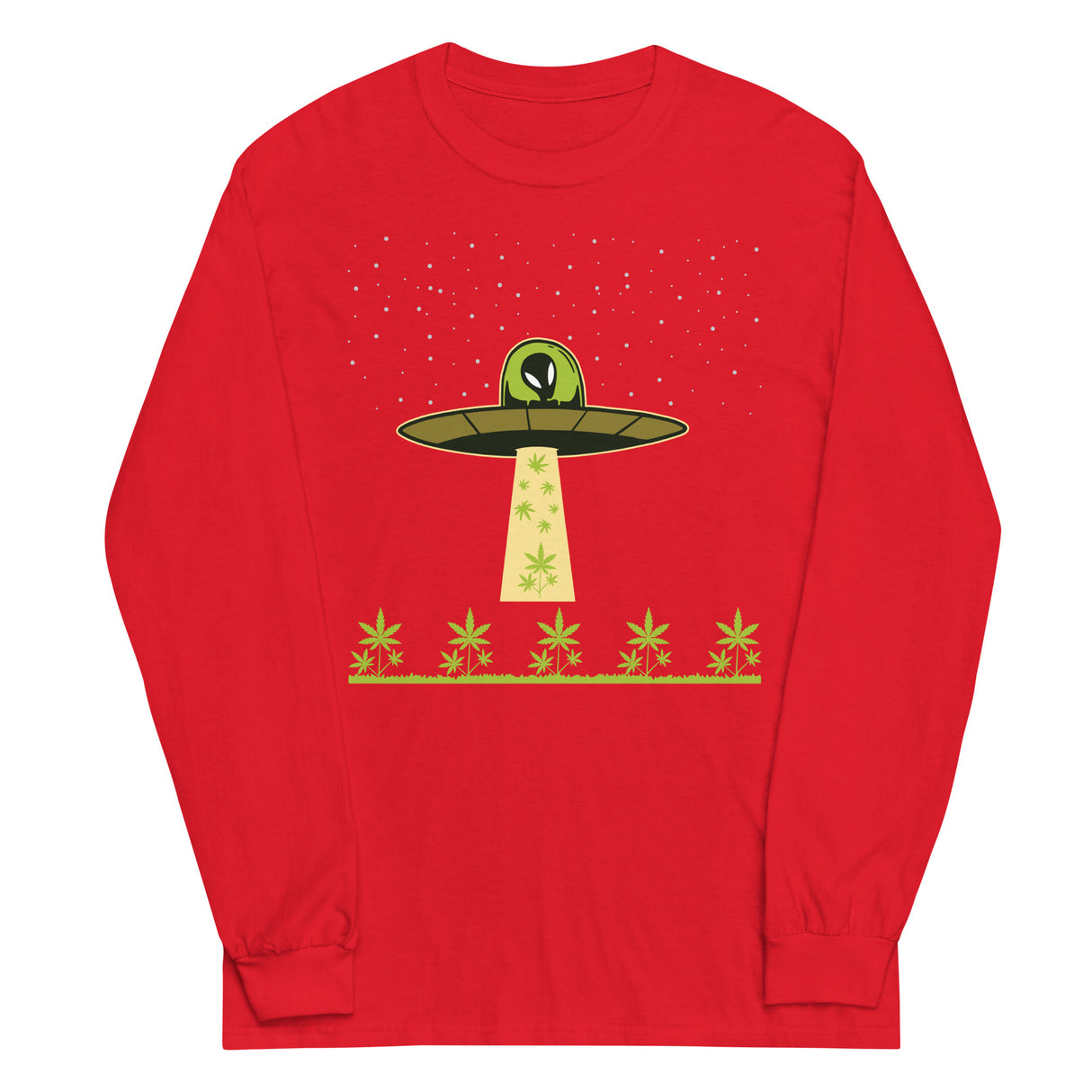 Alien Cropping Long Sleeve Shirt