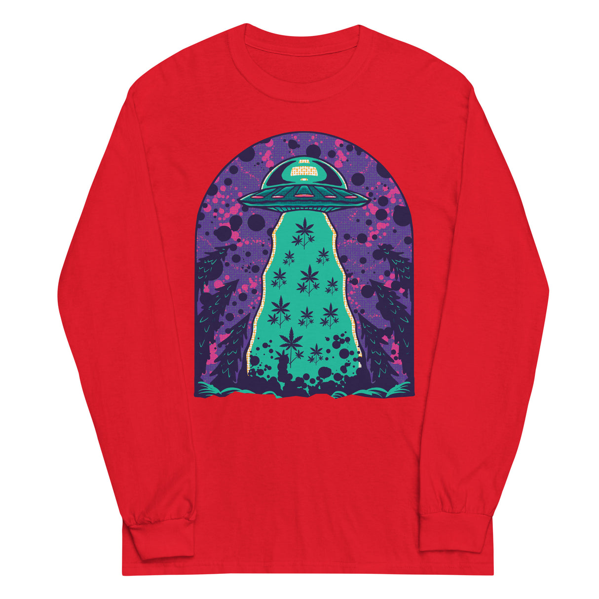 Alien Cropping Long Sleeve Shirt
