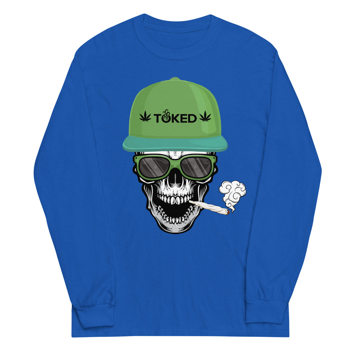 Skeleton Stoned TOKED Long Sleeve Shirt