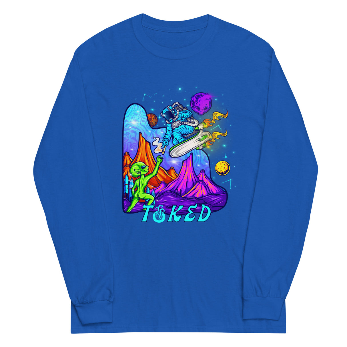 TOKED World Alien Share Long Sleeve Shirt