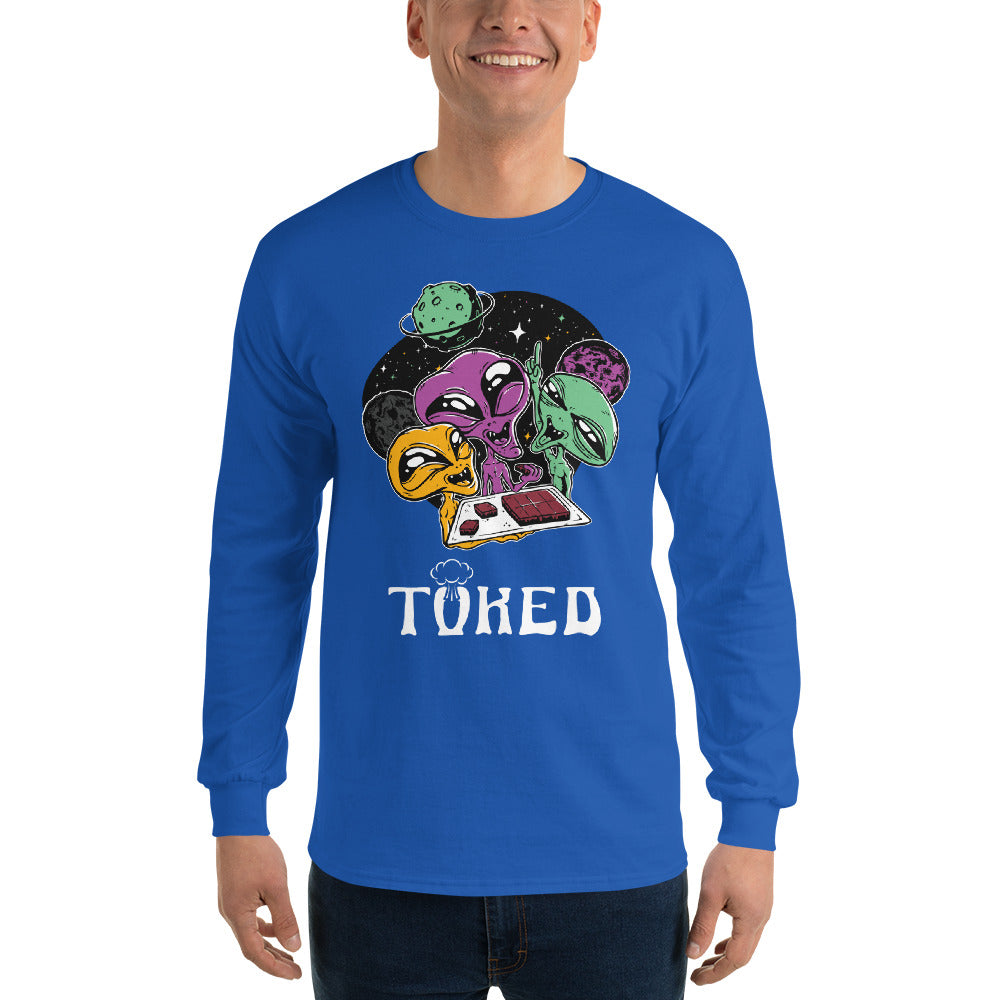 TOKED World Alien Baked Party Long Sleeve Shirt