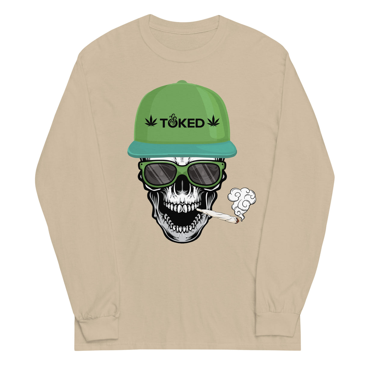Skeleton Stoned TOKED Long Sleeve Shirt