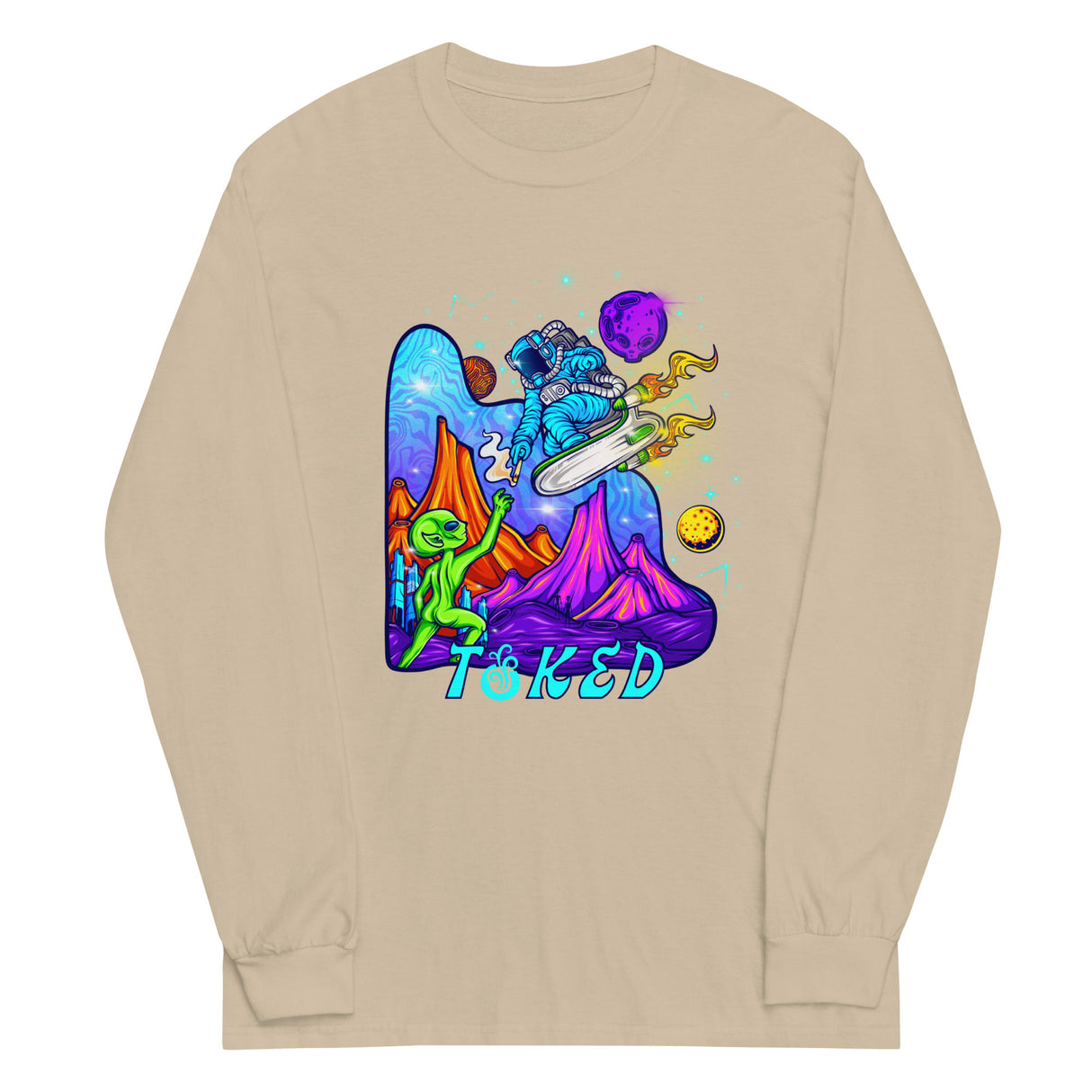 TOKED World Alien Share Long Sleeve Shirt