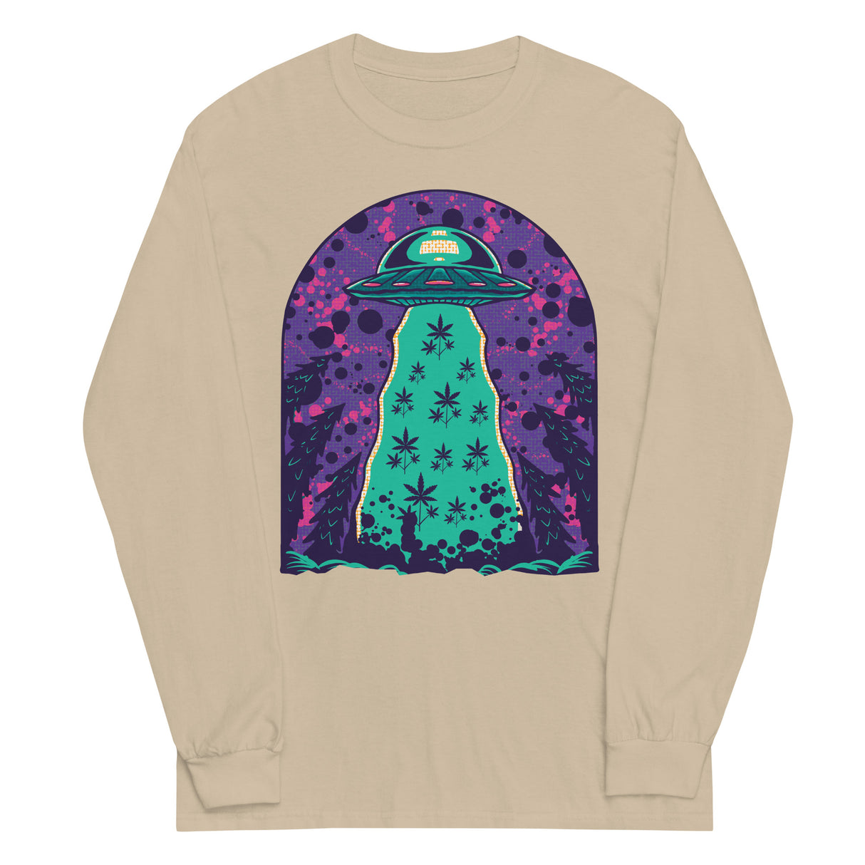 Alien Cropping Long Sleeve Shirt