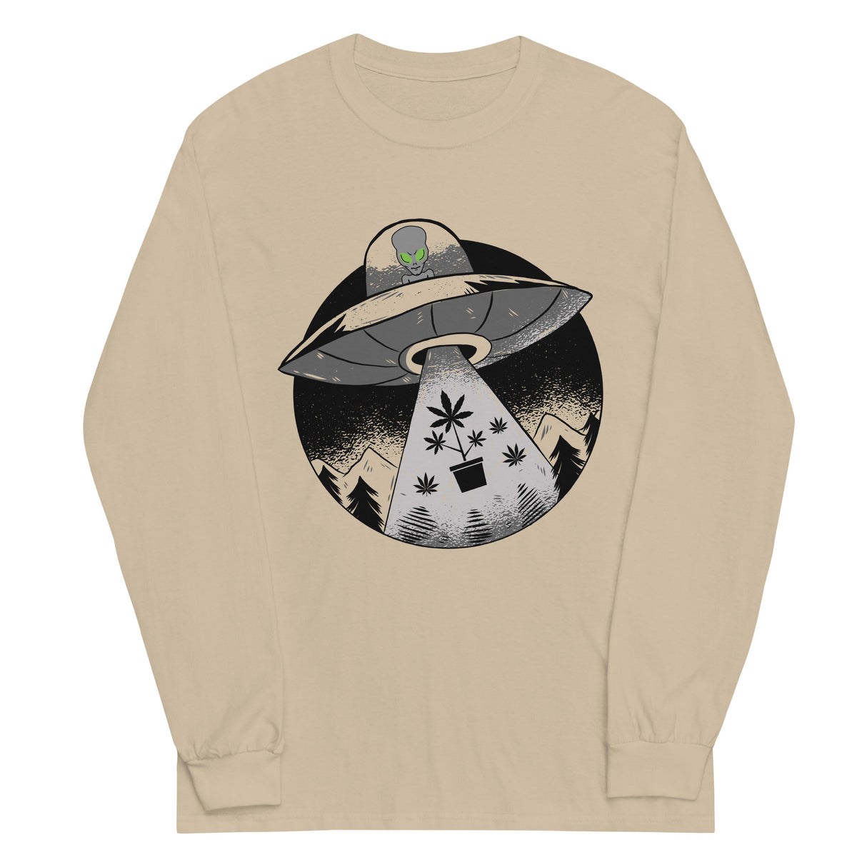 Alien Cropping Long Sleeve Shirt