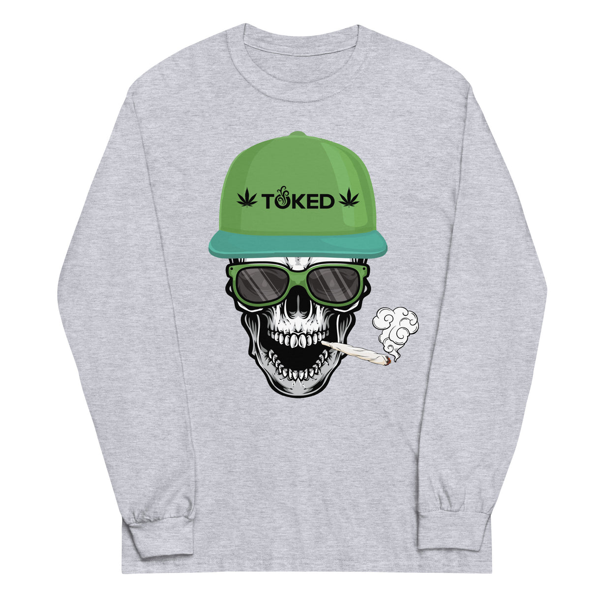 Skeleton Stoned TOKED Long Sleeve Shirt