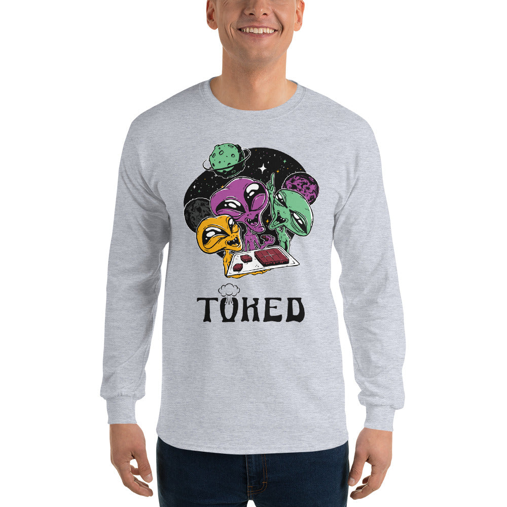 TOKED World Alien Baked Party Long Sleeve Shirt