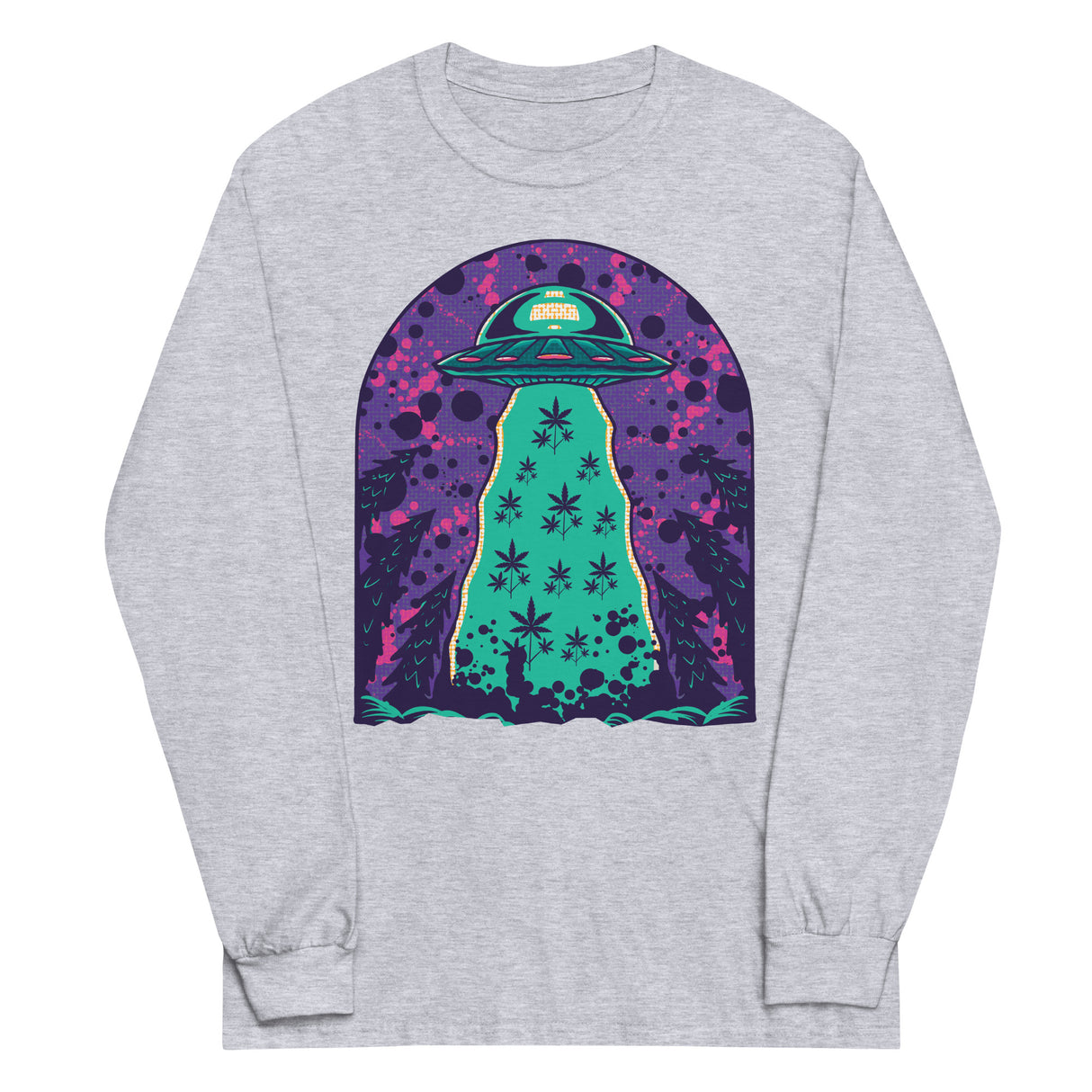 Alien Cropping Long Sleeve Shirt