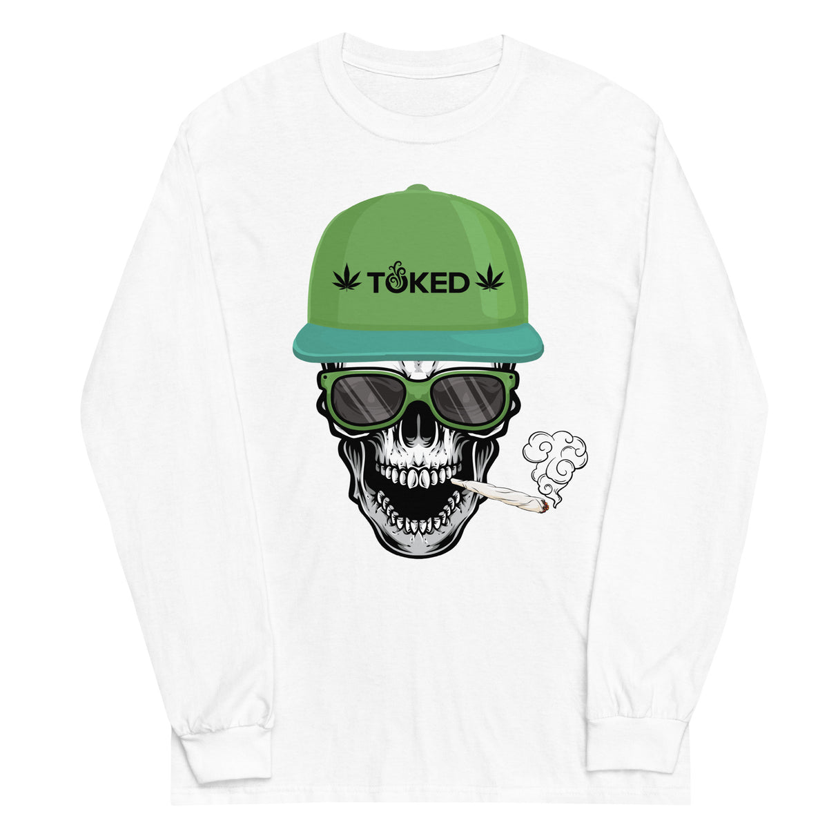 Skeleton Stoned TOKED Long Sleeve Shirt