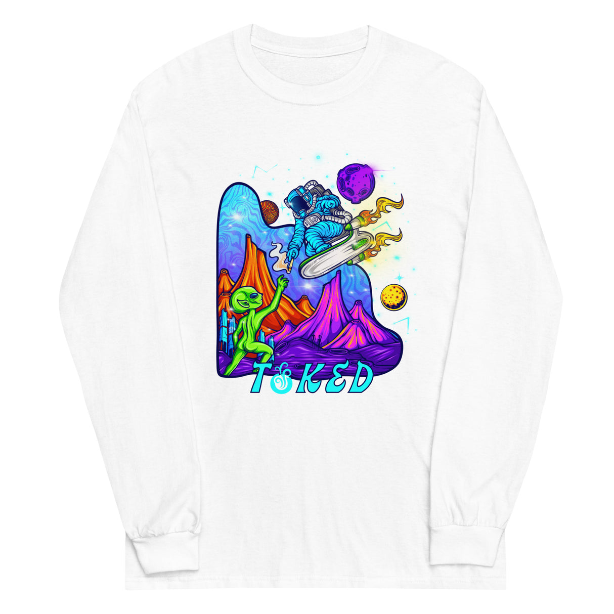 TOKED World Alien Share Long Sleeve Shirt