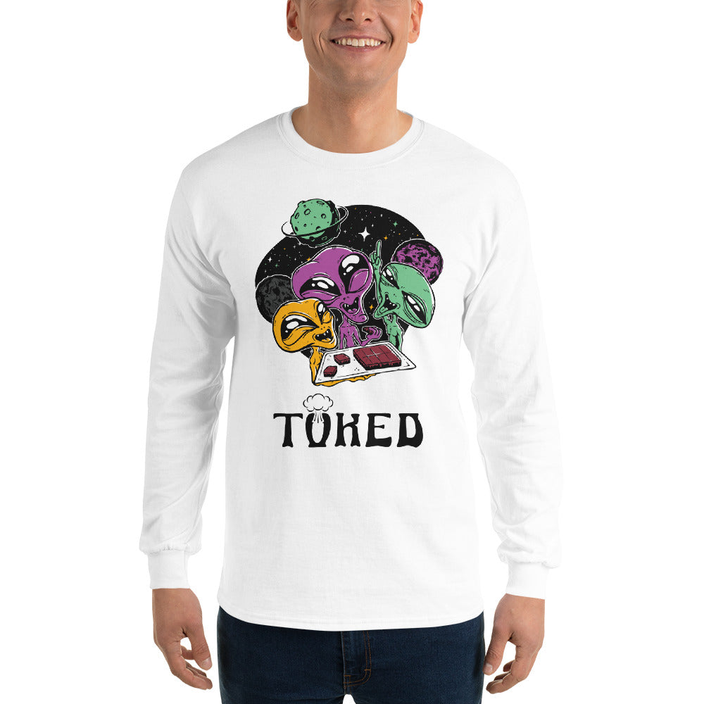 TOKED World Alien Baked Party Long Sleeve Shirt