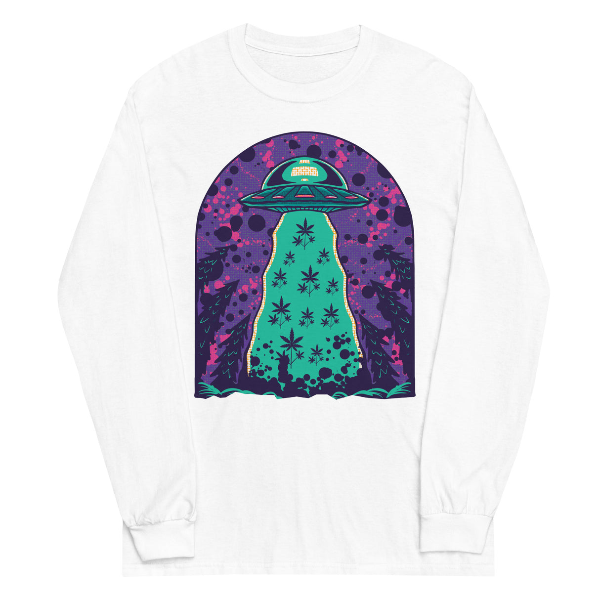 Alien Cropping Long Sleeve Shirt