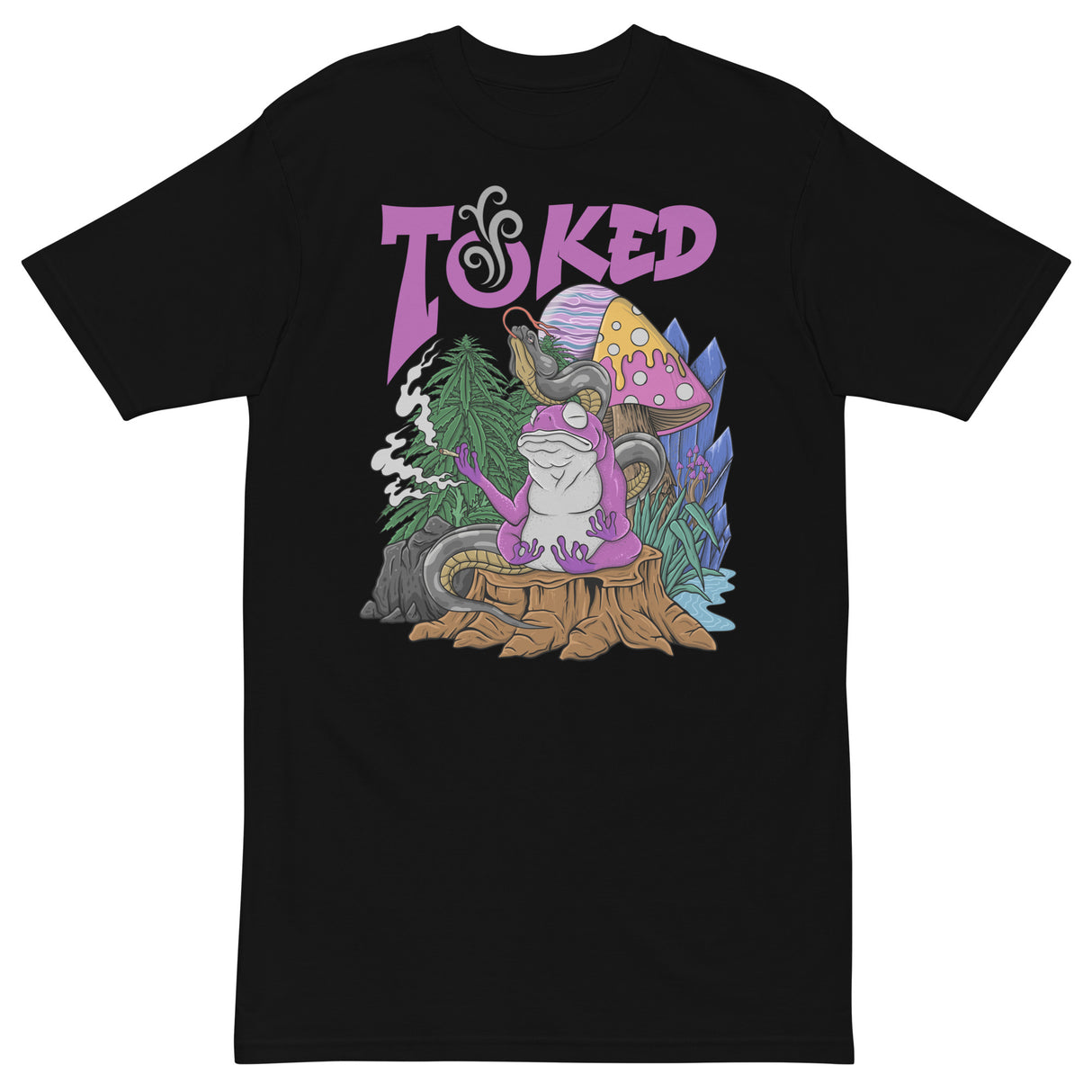 TOKED World Snake Frog T-Shirt