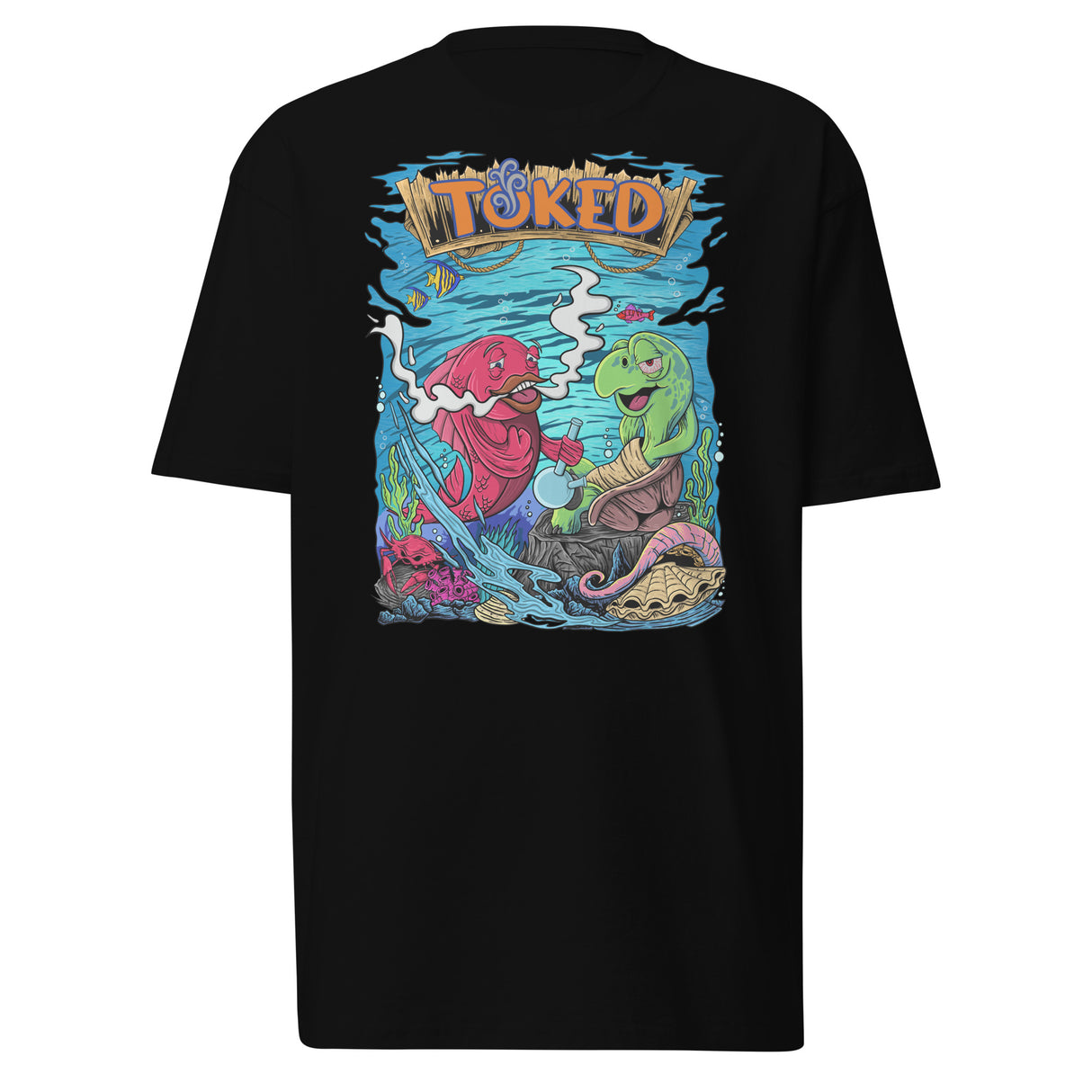 TOKED World Snapper Fish T-Shirt