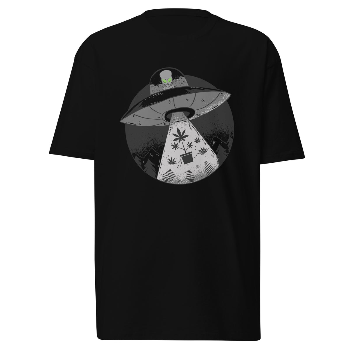 Alien Cropping T-Shirt
