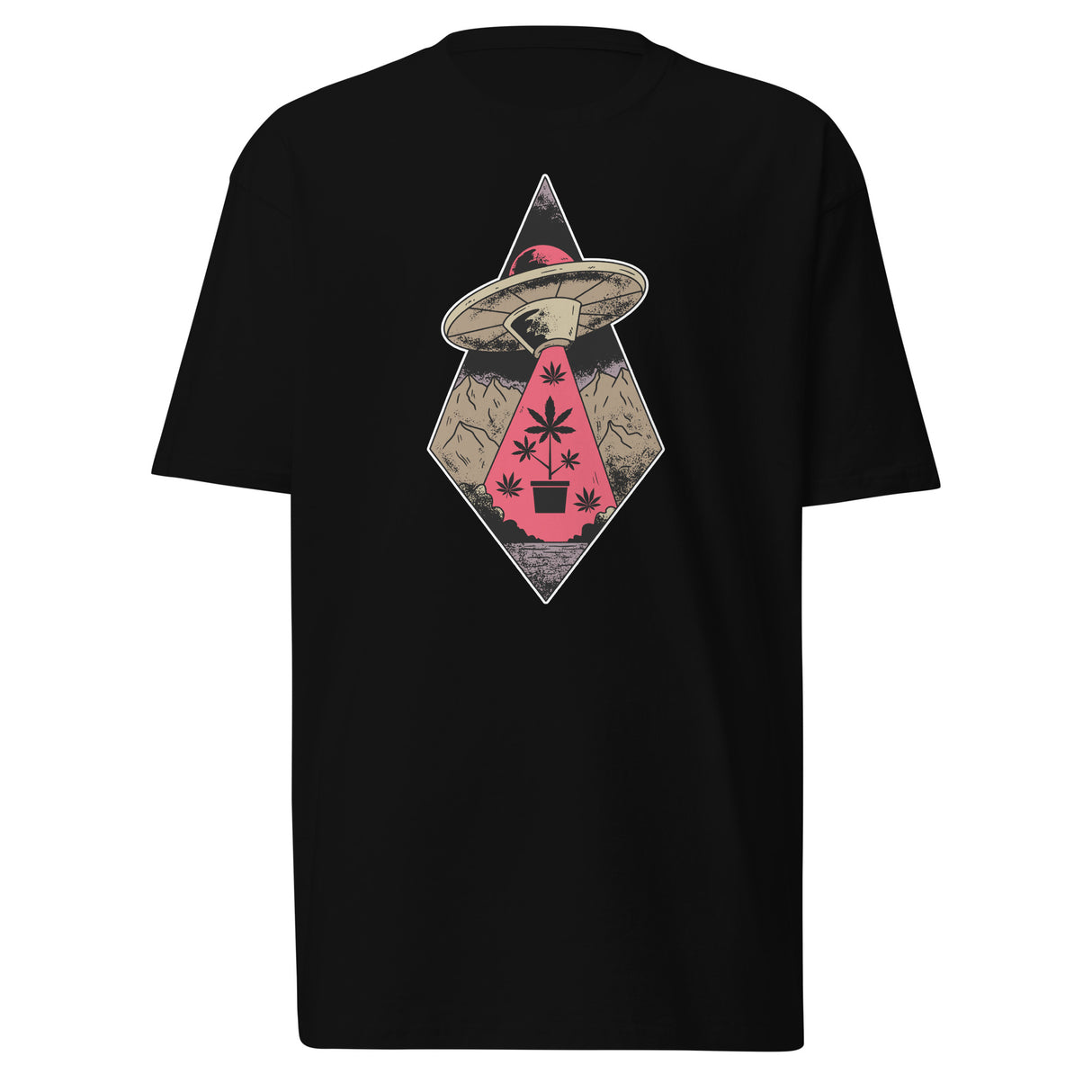 Alien Cropping T-Shirt