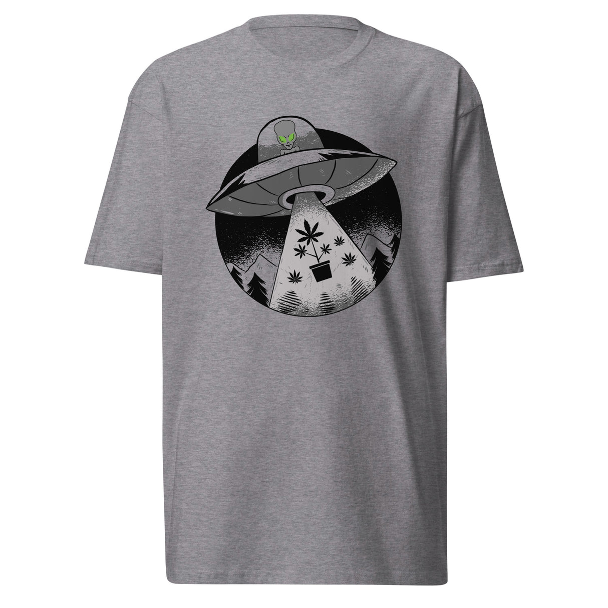 Alien Cropping T-Shirt