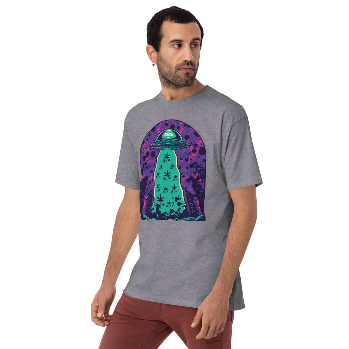 Alien Cropping T-Shirt
