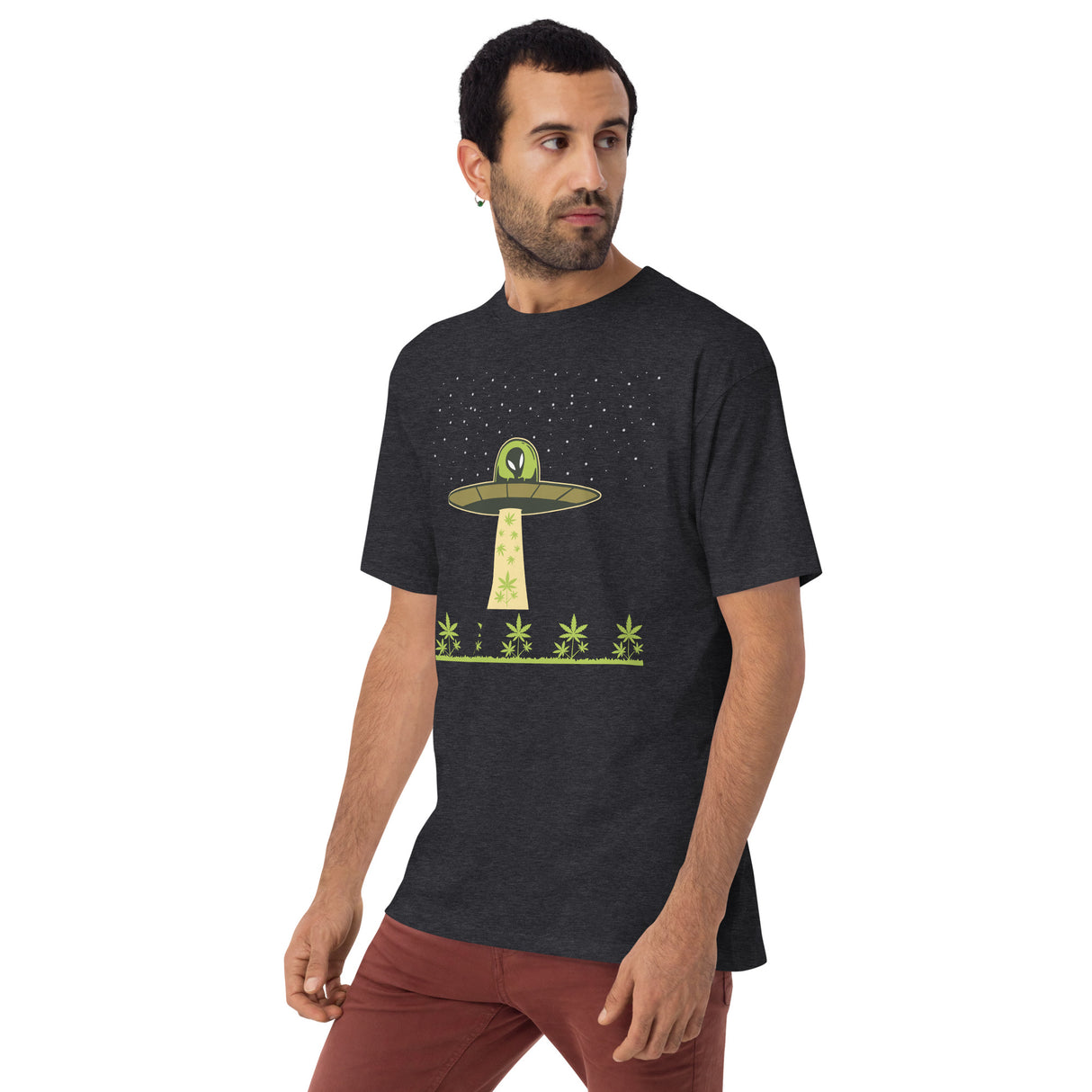 Alien Cropping T-Shirt