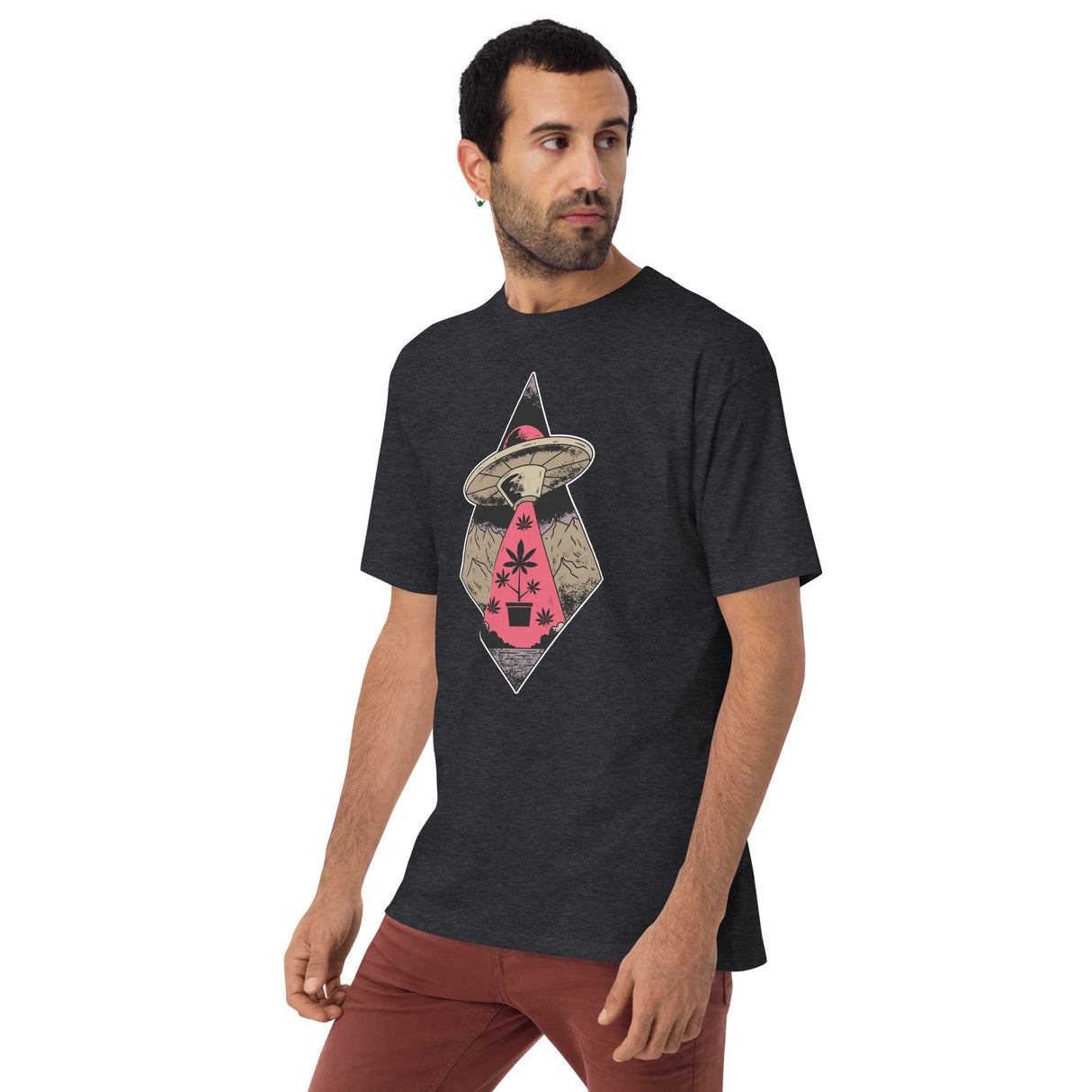 Alien Cropping T-Shirt