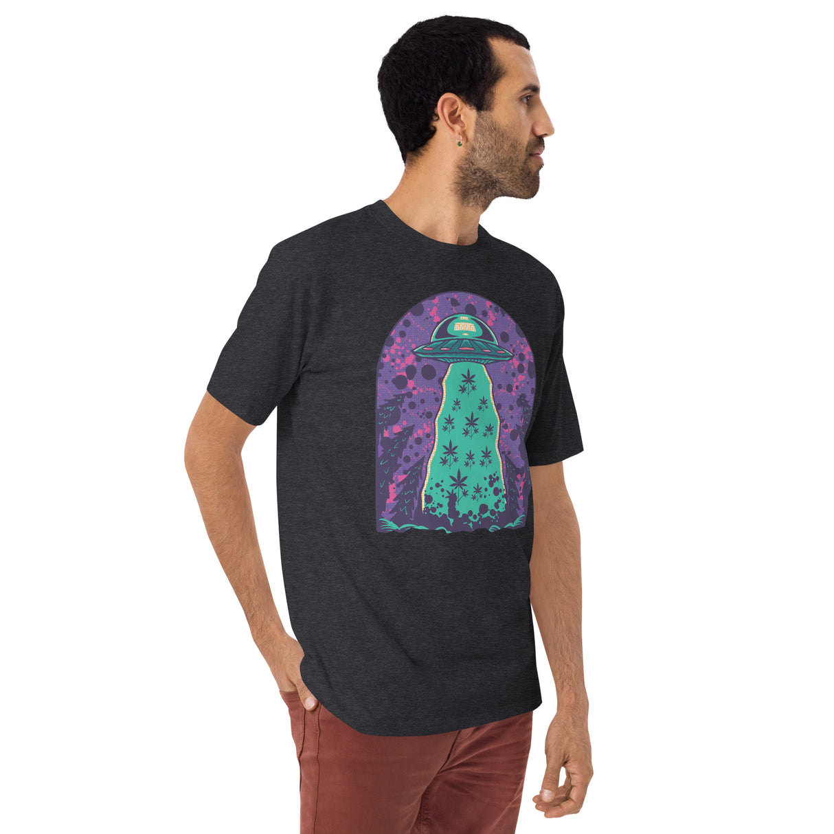 Alien Cropping T-Shirt