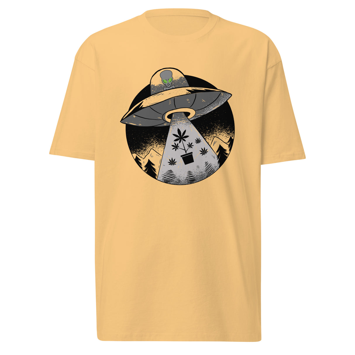 Alien Cropping T-Shirt