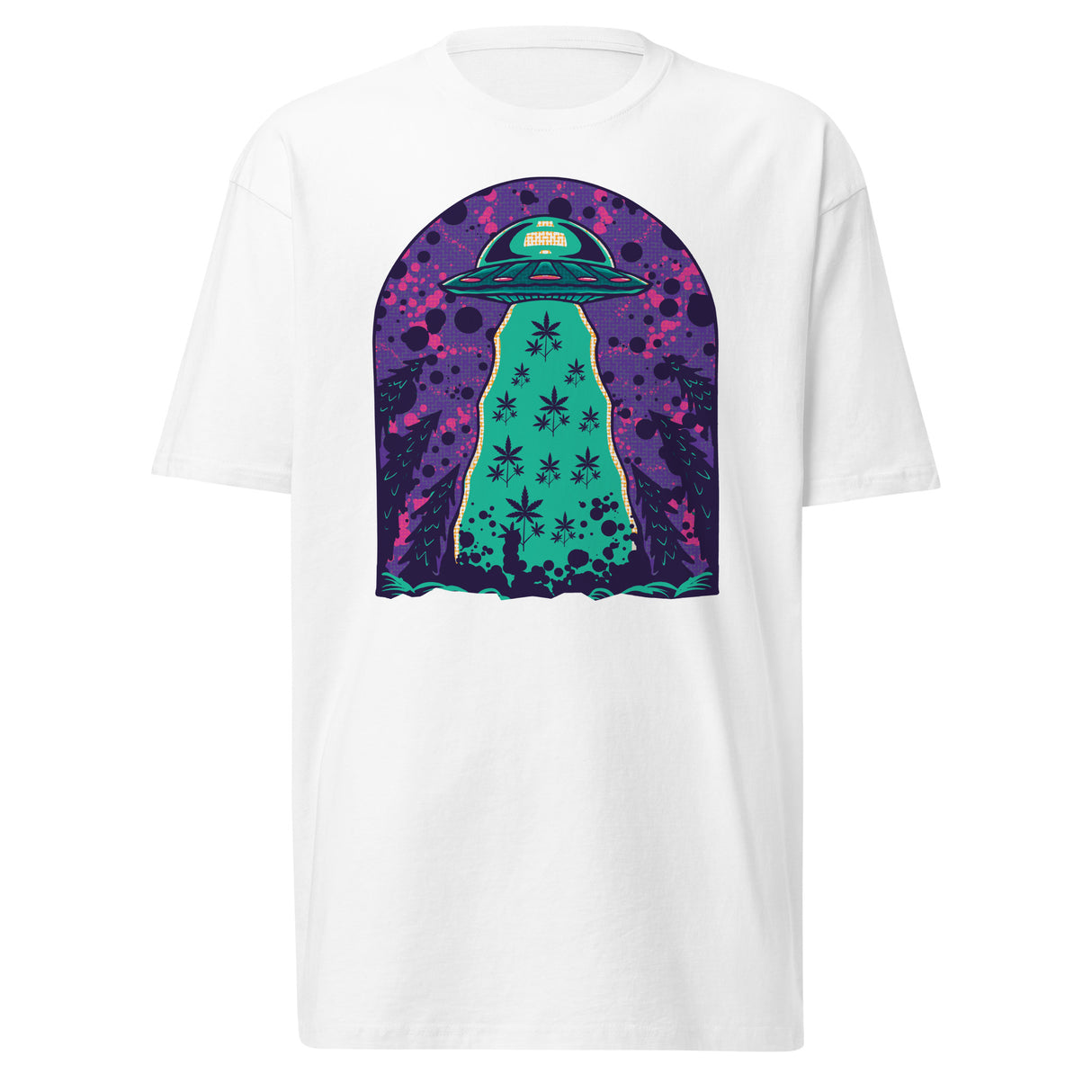 Alien Cropping T-Shirt